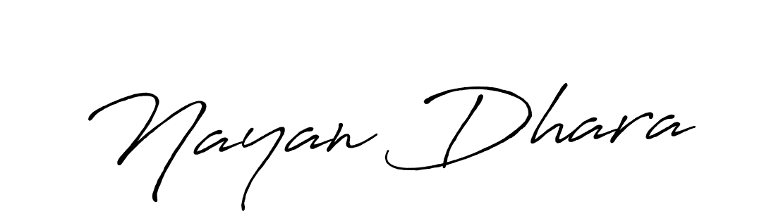 Similarly Antro_Vectra_Bolder is the best handwritten signature design. Signature creator online .You can use it as an online autograph creator for name Nayan Dhara. Nayan Dhara signature style 7 images and pictures png