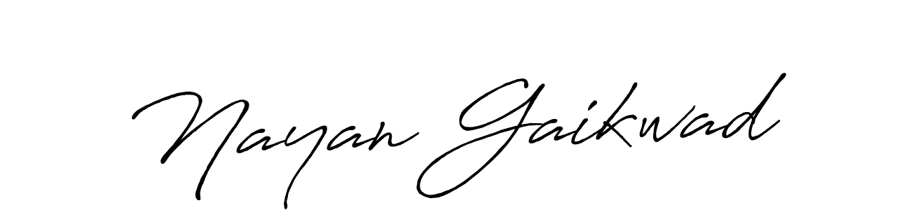 if you are searching for the best signature style for your name Nayan Gaikwad. so please give up your signature search. here we have designed multiple signature styles  using Antro_Vectra_Bolder. Nayan Gaikwad signature style 7 images and pictures png