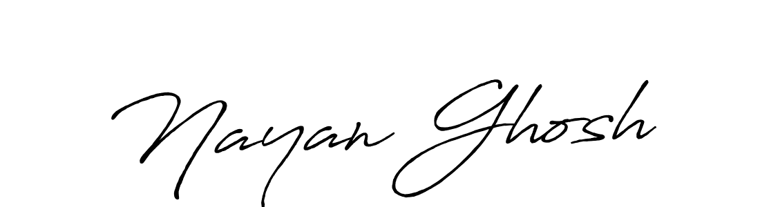 Use a signature maker to create a handwritten signature online. With this signature software, you can design (Antro_Vectra_Bolder) your own signature for name Nayan Ghosh. Nayan Ghosh signature style 7 images and pictures png