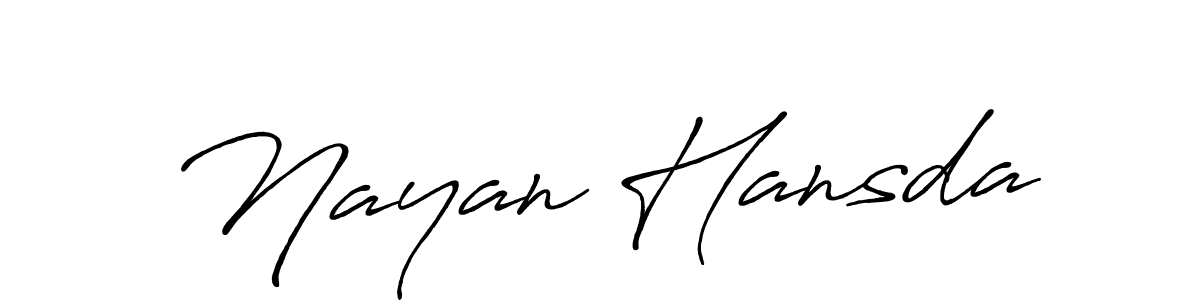Here are the top 10 professional signature styles for the name Nayan Hansda. These are the best autograph styles you can use for your name. Nayan Hansda signature style 7 images and pictures png