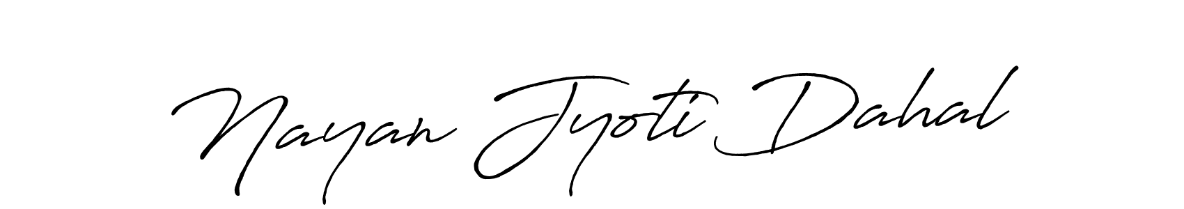 You should practise on your own different ways (Antro_Vectra_Bolder) to write your name (Nayan Jyoti Dahal) in signature. don't let someone else do it for you. Nayan Jyoti Dahal signature style 7 images and pictures png