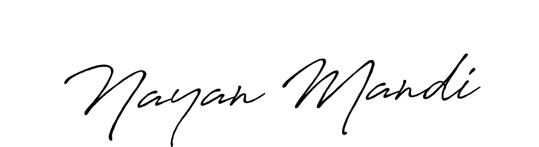 Also we have Nayan Mandi name is the best signature style. Create professional handwritten signature collection using Antro_Vectra_Bolder autograph style. Nayan Mandi signature style 7 images and pictures png