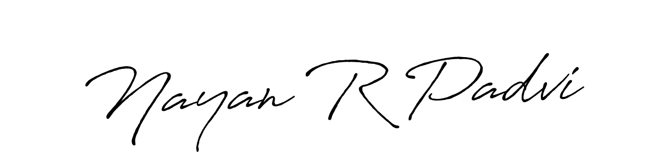 It looks lik you need a new signature style for name Nayan R Padvi. Design unique handwritten (Antro_Vectra_Bolder) signature with our free signature maker in just a few clicks. Nayan R Padvi signature style 7 images and pictures png