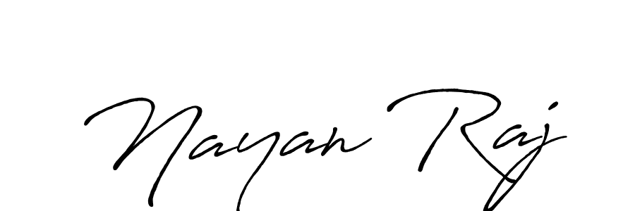 Nayan Raj stylish signature style. Best Handwritten Sign (Antro_Vectra_Bolder) for my name. Handwritten Signature Collection Ideas for my name Nayan Raj. Nayan Raj signature style 7 images and pictures png