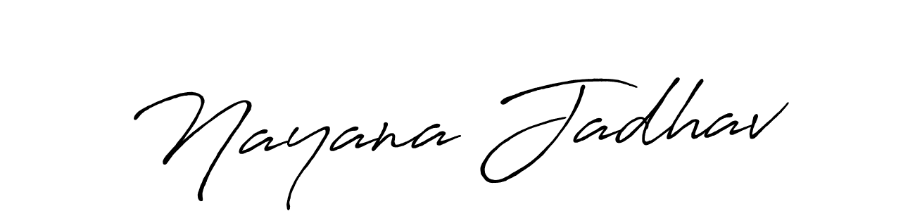 Once you've used our free online signature maker to create your best signature Antro_Vectra_Bolder style, it's time to enjoy all of the benefits that Nayana Jadhav name signing documents. Nayana Jadhav signature style 7 images and pictures png