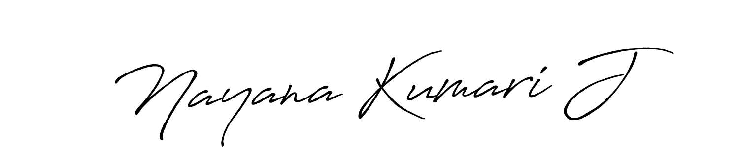 Antro_Vectra_Bolder is a professional signature style that is perfect for those who want to add a touch of class to their signature. It is also a great choice for those who want to make their signature more unique. Get Nayana Kumari J name to fancy signature for free. Nayana Kumari J signature style 7 images and pictures png