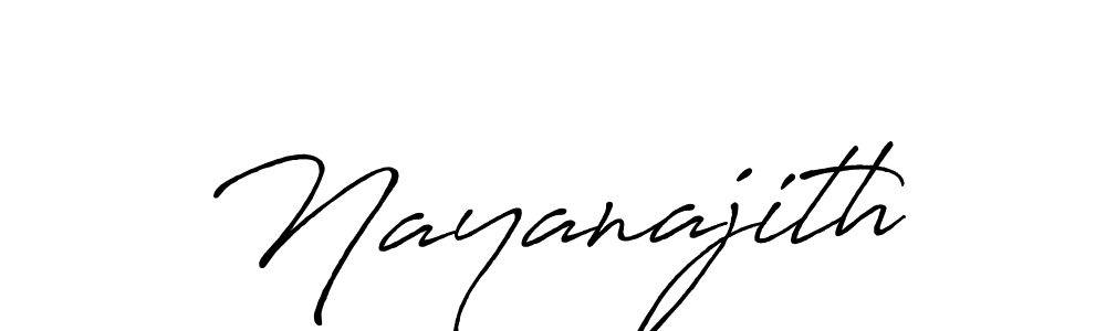 Also we have Nayanajith name is the best signature style. Create professional handwritten signature collection using Antro_Vectra_Bolder autograph style. Nayanajith signature style 7 images and pictures png