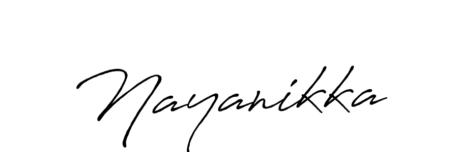 It looks lik you need a new signature style for name Nayanikka. Design unique handwritten (Antro_Vectra_Bolder) signature with our free signature maker in just a few clicks. Nayanikka signature style 7 images and pictures png