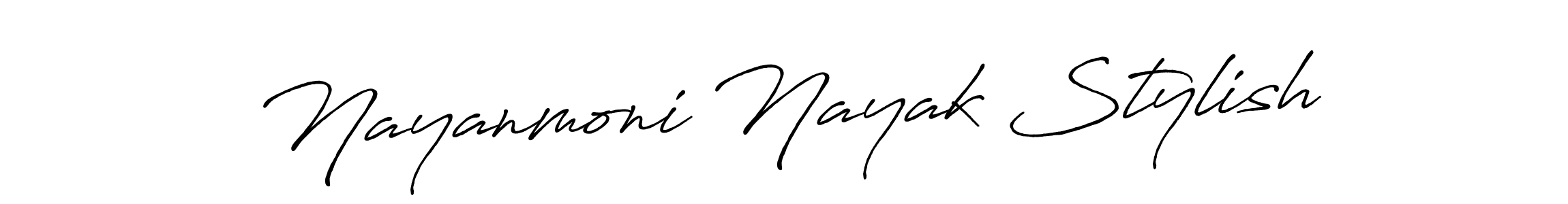 Also You can easily find your signature by using the search form. We will create Nayanmoni Nayak Stylish name handwritten signature images for you free of cost using Antro_Vectra_Bolder sign style. Nayanmoni Nayak Stylish signature style 7 images and pictures png