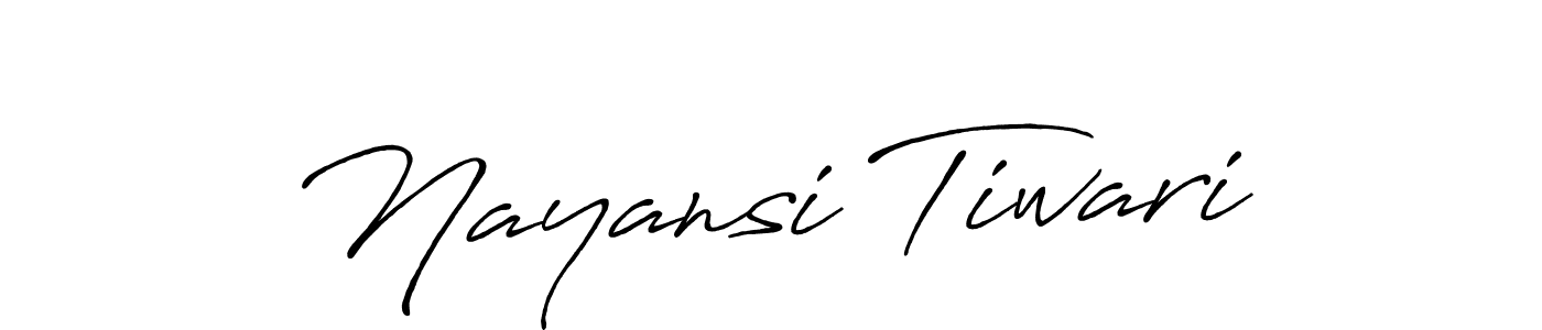 Also we have Nayansi Tiwari name is the best signature style. Create professional handwritten signature collection using Antro_Vectra_Bolder autograph style. Nayansi Tiwari signature style 7 images and pictures png