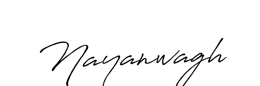 Use a signature maker to create a handwritten signature online. With this signature software, you can design (Antro_Vectra_Bolder) your own signature for name Nayanwagh. Nayanwagh signature style 7 images and pictures png