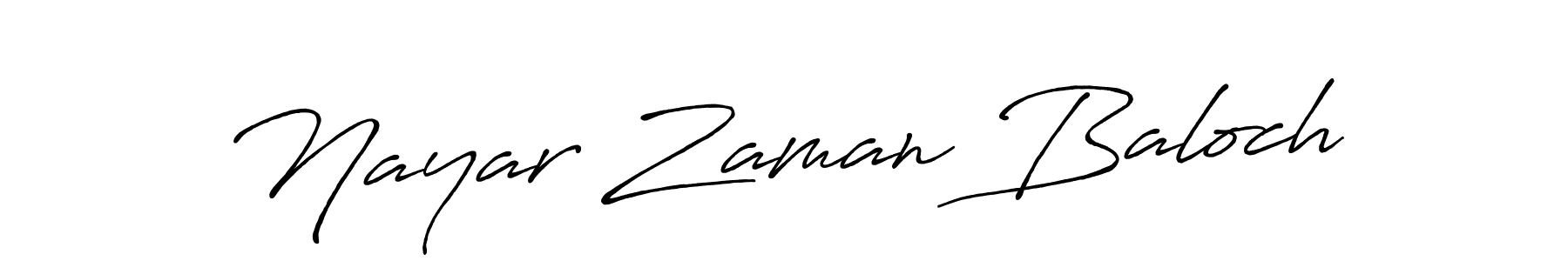 How to Draw Nayar Zaman Baloch signature style? Antro_Vectra_Bolder is a latest design signature styles for name Nayar Zaman Baloch. Nayar Zaman Baloch signature style 7 images and pictures png
