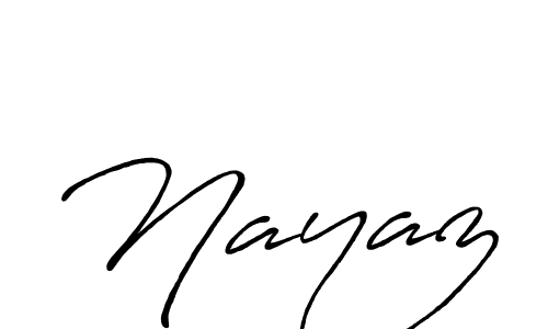 Design your own signature with our free online signature maker. With this signature software, you can create a handwritten (Antro_Vectra_Bolder) signature for name Nayaz. Nayaz signature style 7 images and pictures png