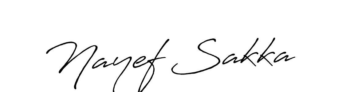 Make a beautiful signature design for name Nayef Sakka. Use this online signature maker to create a handwritten signature for free. Nayef Sakka signature style 7 images and pictures png