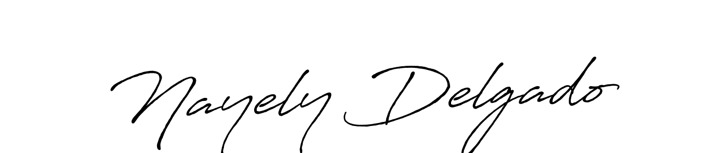 Use a signature maker to create a handwritten signature online. With this signature software, you can design (Antro_Vectra_Bolder) your own signature for name Nayely Delgado. Nayely Delgado signature style 7 images and pictures png
