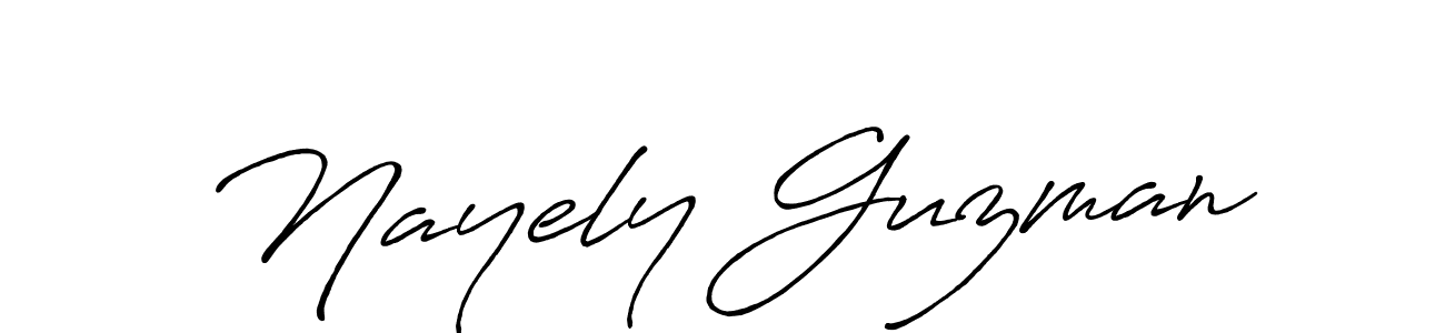 Antro_Vectra_Bolder is a professional signature style that is perfect for those who want to add a touch of class to their signature. It is also a great choice for those who want to make their signature more unique. Get Nayely Guzman name to fancy signature for free. Nayely Guzman signature style 7 images and pictures png