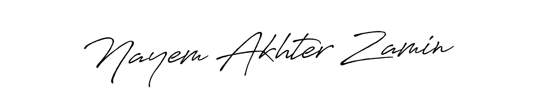 You can use this online signature creator to create a handwritten signature for the name Nayem Akhter Zamin. This is the best online autograph maker. Nayem Akhter Zamin signature style 7 images and pictures png