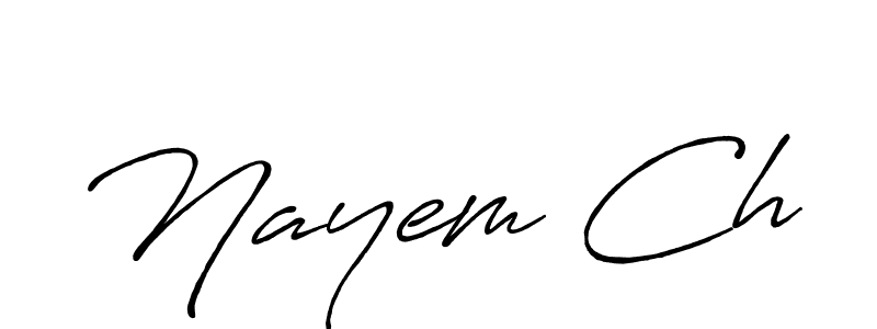 This is the best signature style for the Nayem Ch name. Also you like these signature font (Antro_Vectra_Bolder). Mix name signature. Nayem Ch signature style 7 images and pictures png