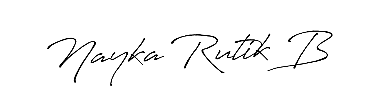 You can use this online signature creator to create a handwritten signature for the name Nayka Rutik B. This is the best online autograph maker. Nayka Rutik B signature style 7 images and pictures png