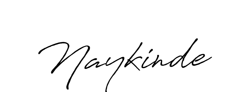 Use a signature maker to create a handwritten signature online. With this signature software, you can design (Antro_Vectra_Bolder) your own signature for name Naykinde. Naykinde signature style 7 images and pictures png