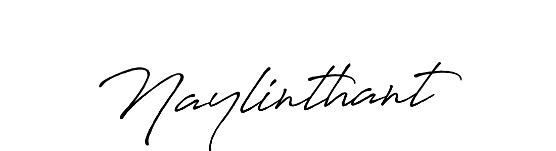It looks lik you need a new signature style for name Naylinthant. Design unique handwritten (Antro_Vectra_Bolder) signature with our free signature maker in just a few clicks. Naylinthant signature style 7 images and pictures png