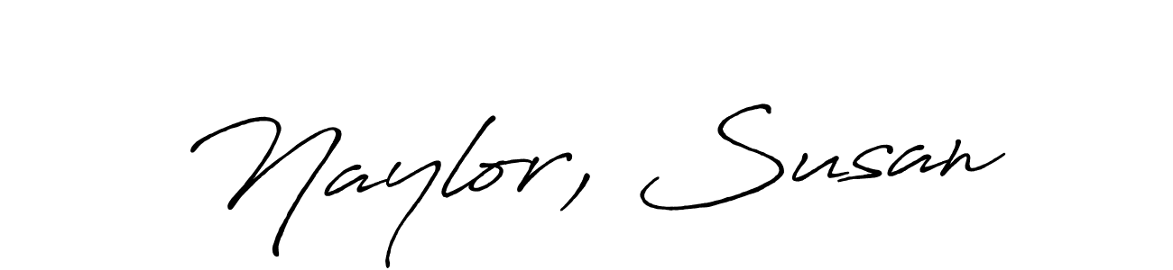The best way (Antro_Vectra_Bolder) to make a short signature is to pick only two or three words in your name. The name Naylor, Susan include a total of six letters. For converting this name. Naylor, Susan signature style 7 images and pictures png