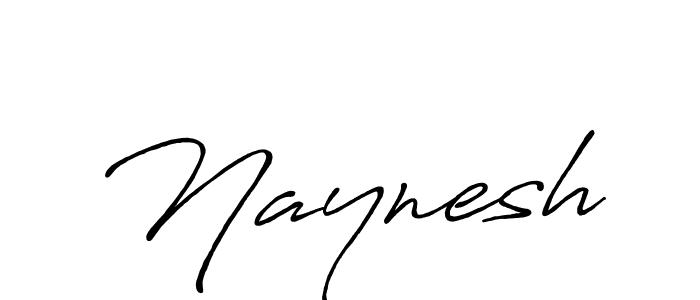 Design your own signature with our free online signature maker. With this signature software, you can create a handwritten (Antro_Vectra_Bolder) signature for name Naynesh. Naynesh signature style 7 images and pictures png