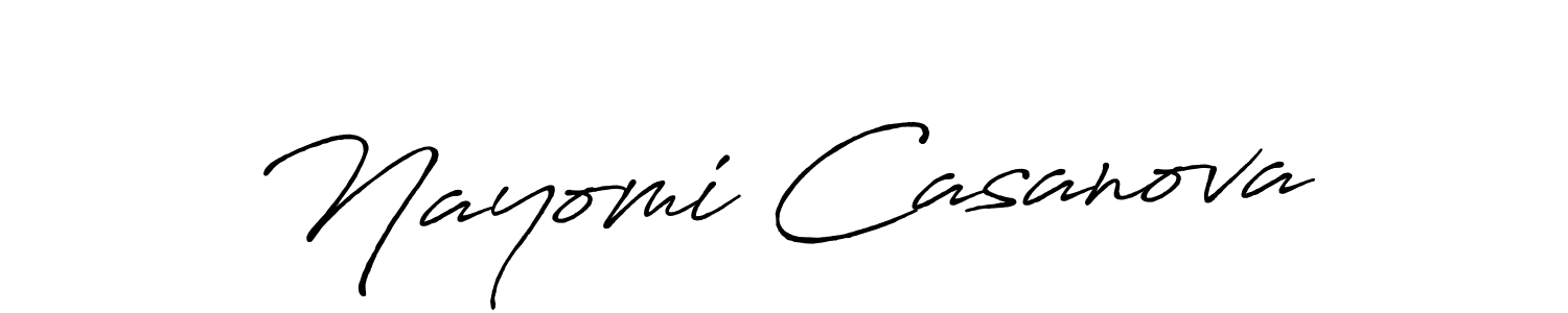 Similarly Antro_Vectra_Bolder is the best handwritten signature design. Signature creator online .You can use it as an online autograph creator for name Nayomi Casanova. Nayomi Casanova signature style 7 images and pictures png