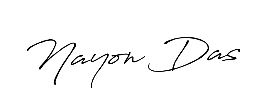 The best way (Antro_Vectra_Bolder) to make a short signature is to pick only two or three words in your name. The name Nayon Das include a total of six letters. For converting this name. Nayon Das signature style 7 images and pictures png