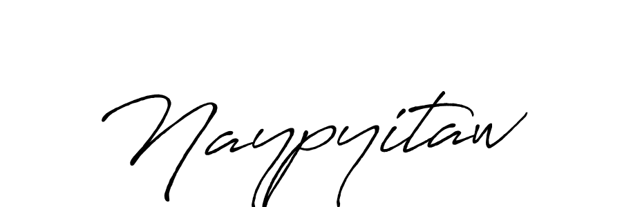 Design your own signature with our free online signature maker. With this signature software, you can create a handwritten (Antro_Vectra_Bolder) signature for name Naypyitaw. Naypyitaw signature style 7 images and pictures png