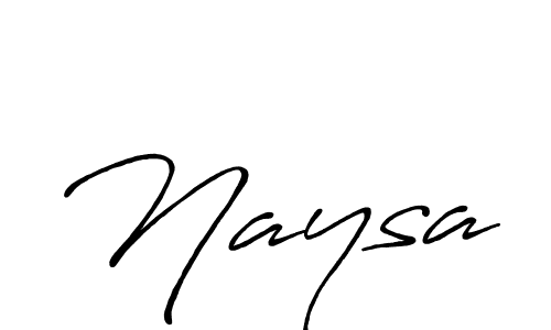 It looks lik you need a new signature style for name Naysa. Design unique handwritten (Antro_Vectra_Bolder) signature with our free signature maker in just a few clicks. Naysa signature style 7 images and pictures png