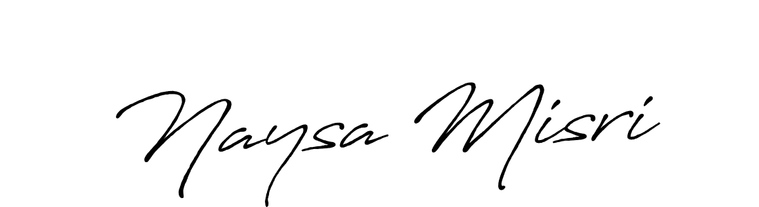 This is the best signature style for the Naysa Misri name. Also you like these signature font (Antro_Vectra_Bolder). Mix name signature. Naysa Misri signature style 7 images and pictures png