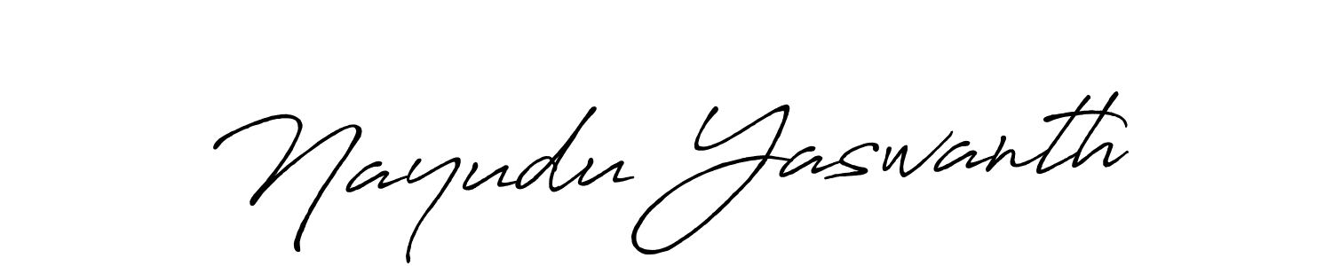 The best way (Antro_Vectra_Bolder) to make a short signature is to pick only two or three words in your name. The name Nayudu Yaswanth include a total of six letters. For converting this name. Nayudu Yaswanth signature style 7 images and pictures png