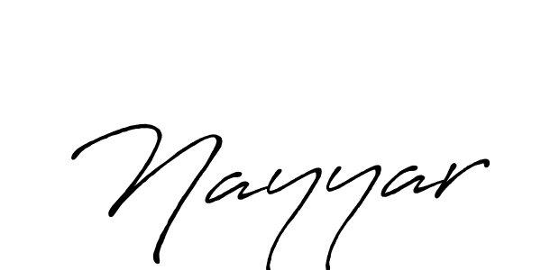 Design your own signature with our free online signature maker. With this signature software, you can create a handwritten (Antro_Vectra_Bolder) signature for name Nayyar. Nayyar signature style 7 images and pictures png