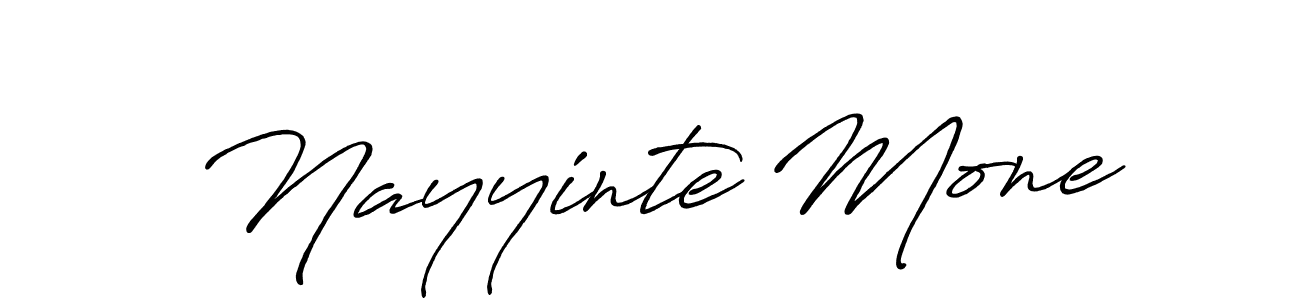 You can use this online signature creator to create a handwritten signature for the name Nayyinte Mone. This is the best online autograph maker. Nayyinte Mone signature style 7 images and pictures png
