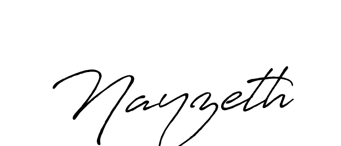 Design your own signature with our free online signature maker. With this signature software, you can create a handwritten (Antro_Vectra_Bolder) signature for name Nayzeth. Nayzeth signature style 7 images and pictures png