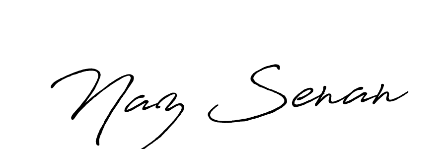You should practise on your own different ways (Antro_Vectra_Bolder) to write your name (Naz Senan) in signature. don't let someone else do it for you. Naz Senan signature style 7 images and pictures png