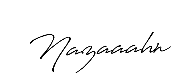 Antro_Vectra_Bolder is a professional signature style that is perfect for those who want to add a touch of class to their signature. It is also a great choice for those who want to make their signature more unique. Get Nazaaahn name to fancy signature for free. Nazaaahn signature style 7 images and pictures png