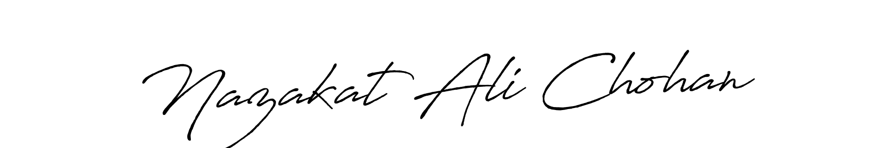 if you are searching for the best signature style for your name Nazakat Ali Chohan. so please give up your signature search. here we have designed multiple signature styles  using Antro_Vectra_Bolder. Nazakat Ali Chohan signature style 7 images and pictures png