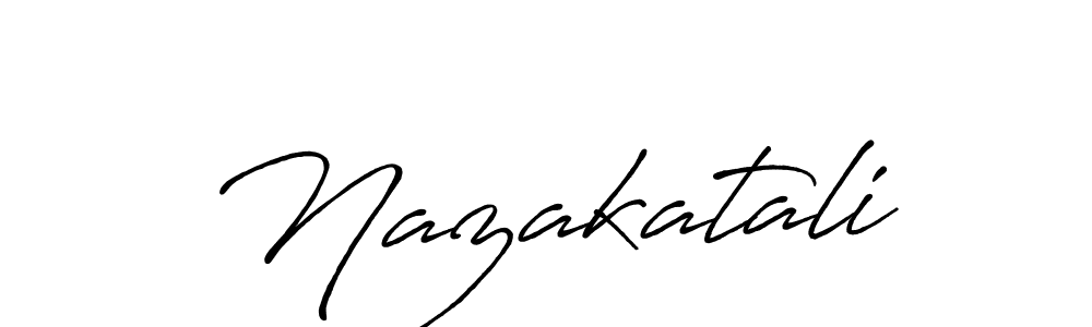 The best way (Antro_Vectra_Bolder) to make a short signature is to pick only two or three words in your name. The name Nazakatali include a total of six letters. For converting this name. Nazakatali signature style 7 images and pictures png