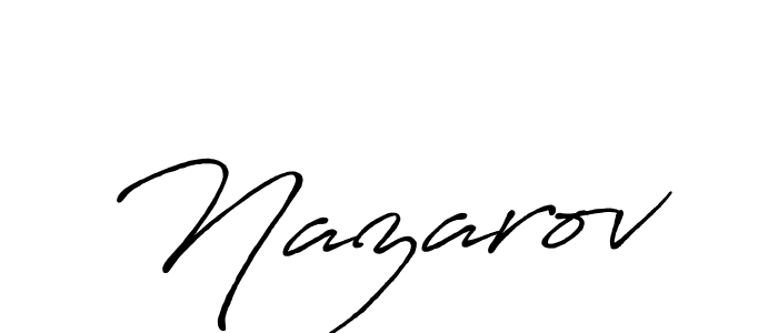 Once you've used our free online signature maker to create your best signature Antro_Vectra_Bolder style, it's time to enjoy all of the benefits that Nazarov name signing documents. Nazarov signature style 7 images and pictures png