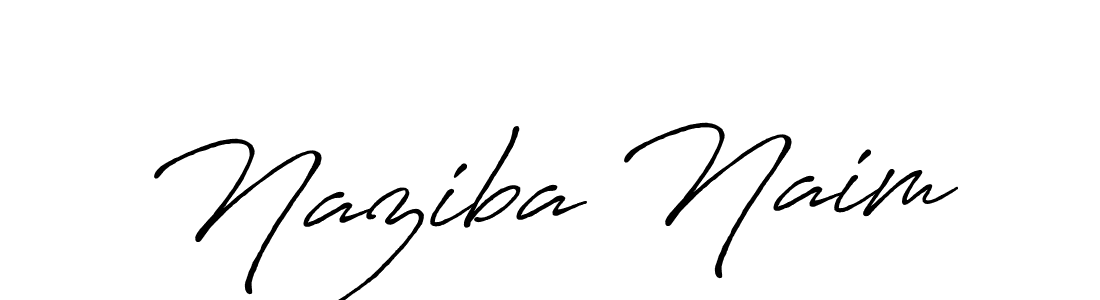 if you are searching for the best signature style for your name Naziba Naim. so please give up your signature search. here we have designed multiple signature styles  using Antro_Vectra_Bolder. Naziba Naim signature style 7 images and pictures png