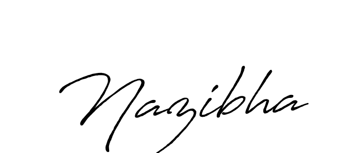 Here are the top 10 professional signature styles for the name Nazibha. These are the best autograph styles you can use for your name. Nazibha signature style 7 images and pictures png