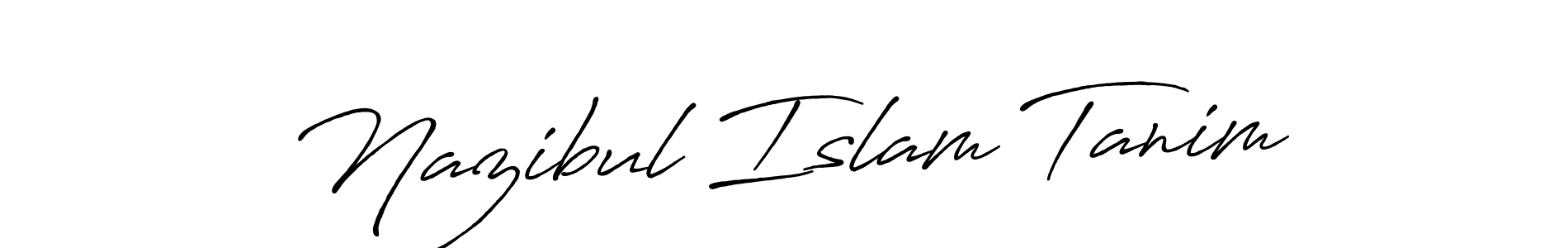 Here are the top 10 professional signature styles for the name Nazibul Islam Tanim. These are the best autograph styles you can use for your name. Nazibul Islam Tanim signature style 7 images and pictures png