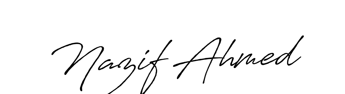 Once you've used our free online signature maker to create your best signature Antro_Vectra_Bolder style, it's time to enjoy all of the benefits that Nazif Ahmed name signing documents. Nazif Ahmed signature style 7 images and pictures png