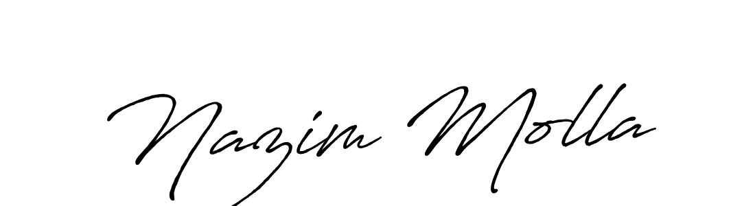 Here are the top 10 professional signature styles for the name Nazim Molla. These are the best autograph styles you can use for your name. Nazim Molla signature style 7 images and pictures png