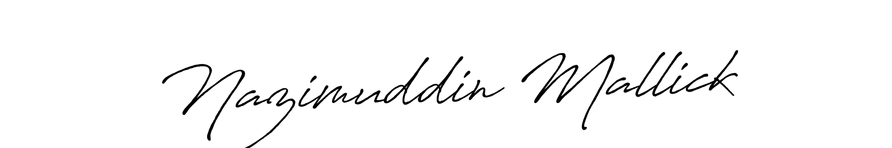 Similarly Antro_Vectra_Bolder is the best handwritten signature design. Signature creator online .You can use it as an online autograph creator for name Nazimuddin Mallick. Nazimuddin Mallick signature style 7 images and pictures png