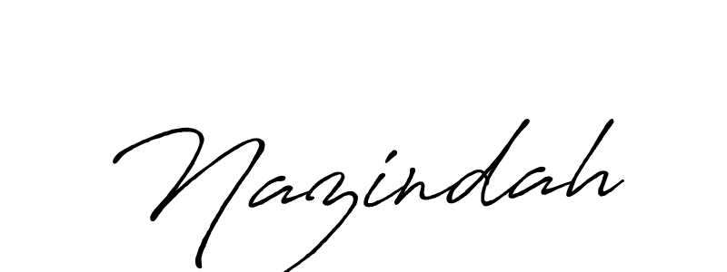 Once you've used our free online signature maker to create your best signature Antro_Vectra_Bolder style, it's time to enjoy all of the benefits that Nazindah name signing documents. Nazindah signature style 7 images and pictures png
