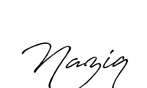 It looks lik you need a new signature style for name Naziq. Design unique handwritten (Antro_Vectra_Bolder) signature with our free signature maker in just a few clicks. Naziq signature style 7 images and pictures png