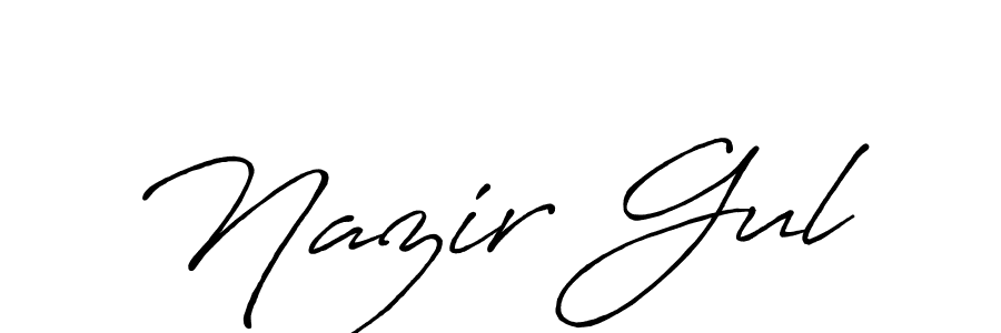 It looks lik you need a new signature style for name Nazir Gul. Design unique handwritten (Antro_Vectra_Bolder) signature with our free signature maker in just a few clicks. Nazir Gul signature style 7 images and pictures png